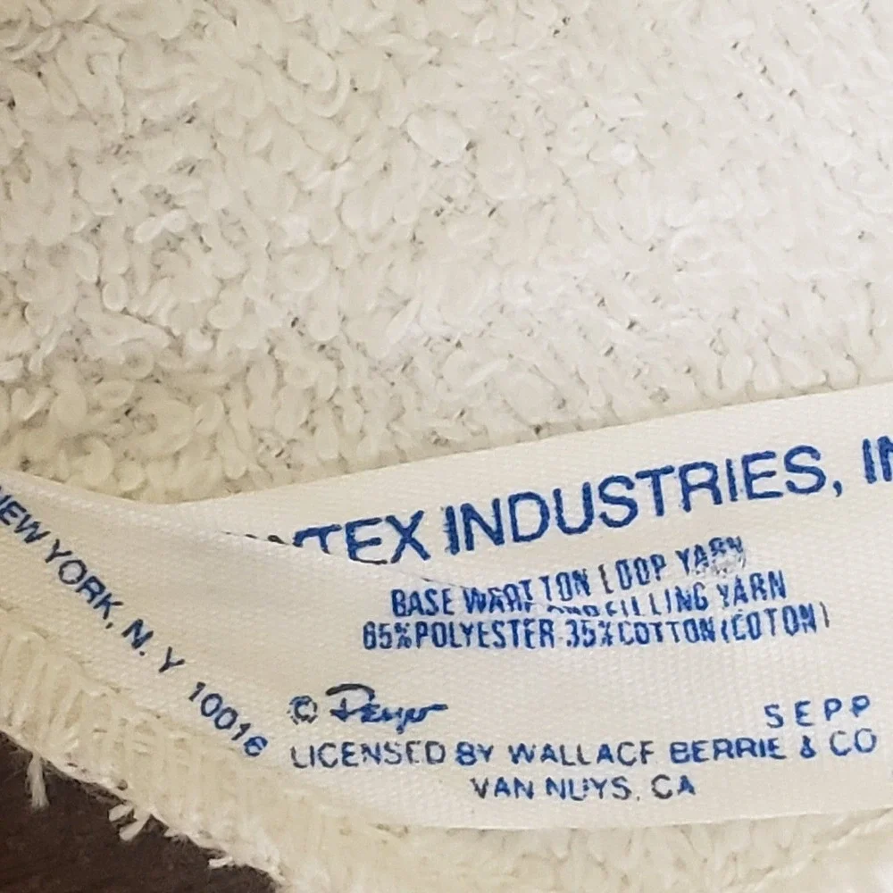 3 Vintage Washcloths - Woody Woodpecker, Smurf, E.T. Made in USA 100% Cotton